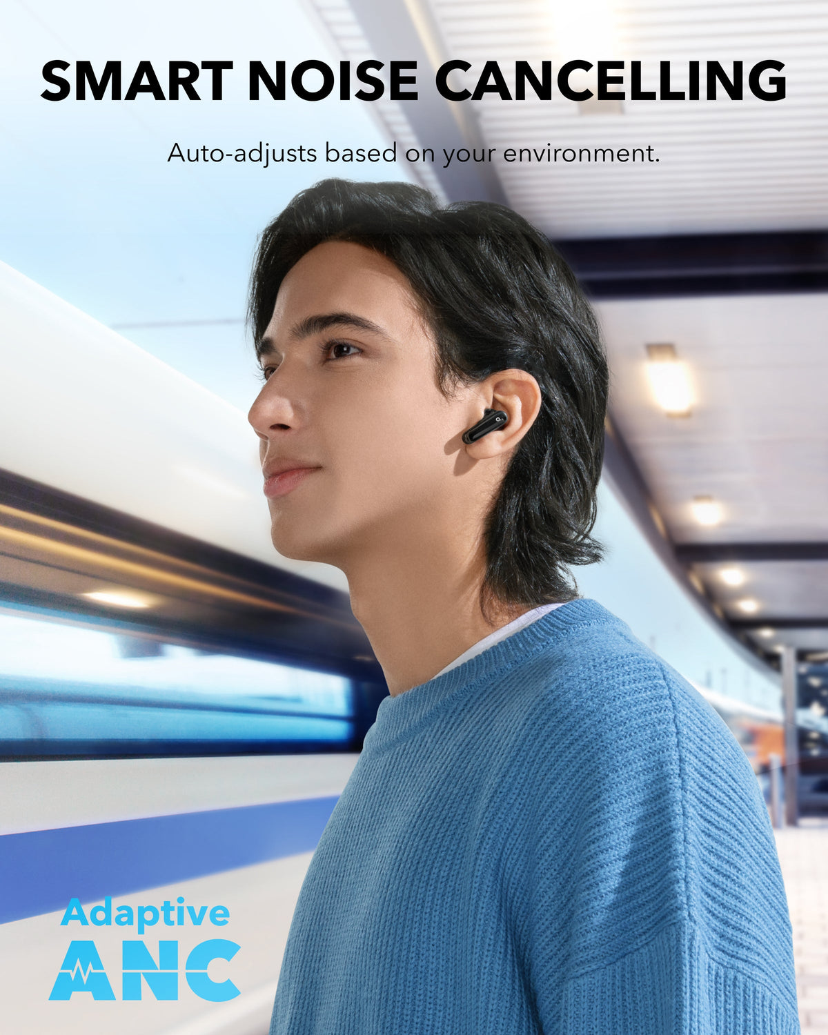 soundcore P40i | Noise Cancelling Earbuds, 2-in-1 Charging Case and Phone Stand