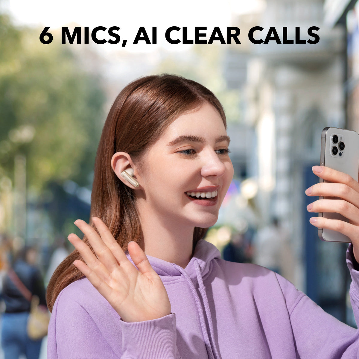 soundcore P40i | Noise Cancelling Earbuds, 2-in-1 Charging Case and Phone Stand