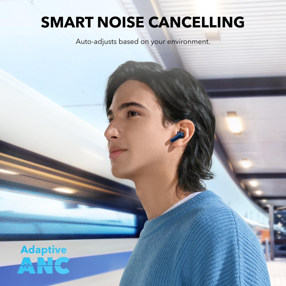 soundcore P40i | Noise Cancelling Earbuds, 2-in-1 Charging Case and Phone Stand