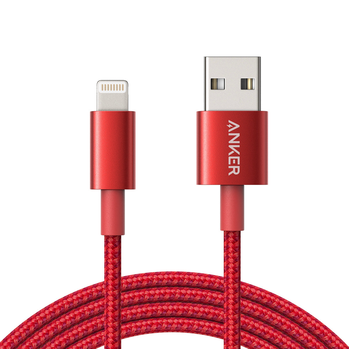 Anker <b>331</b> USB-A to Lightning Cable (1.8m Nylon), MFi Certified