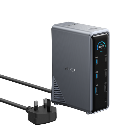 Anker Prime Charging Docking Station (14-in-1, Dual Display, 160W)