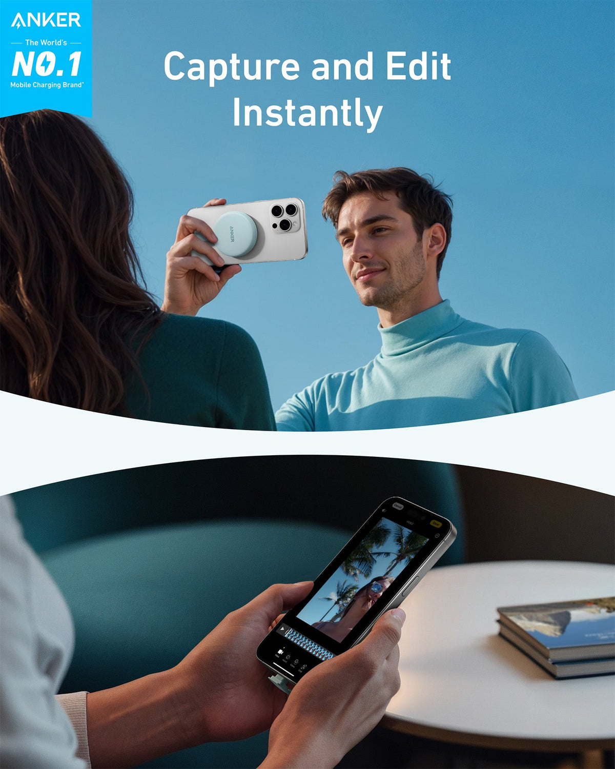Anker MagGo USB-C Adapter (3-in-1, 10Gbps, For iPhone)Members