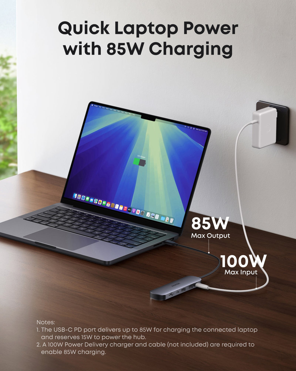 Anker USB C Hub, 7-in-1 Multi-Port USB Adapter for Laptops