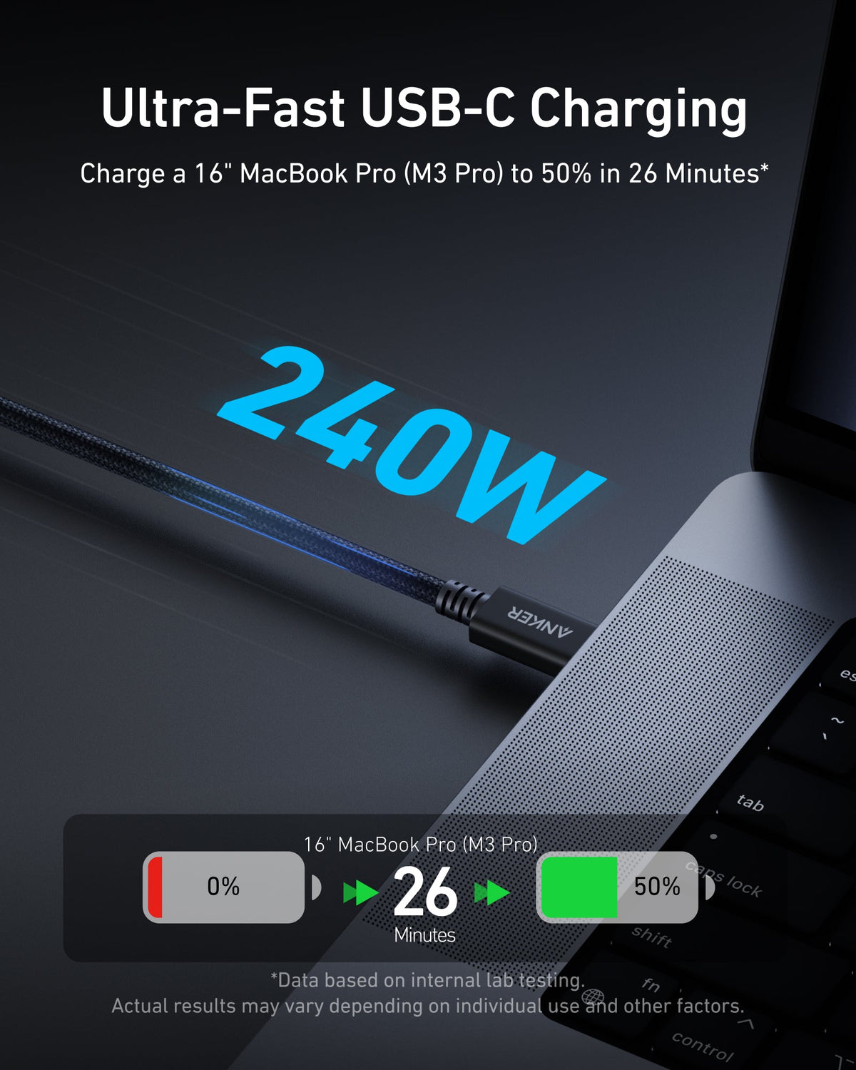 Anker Prime Docking Station (14-in-1, 8K, Thunderbolt 5) + Thunderbolt 4 Cable USB C to USB C (3.3 ft, 40Gbps, 240W)