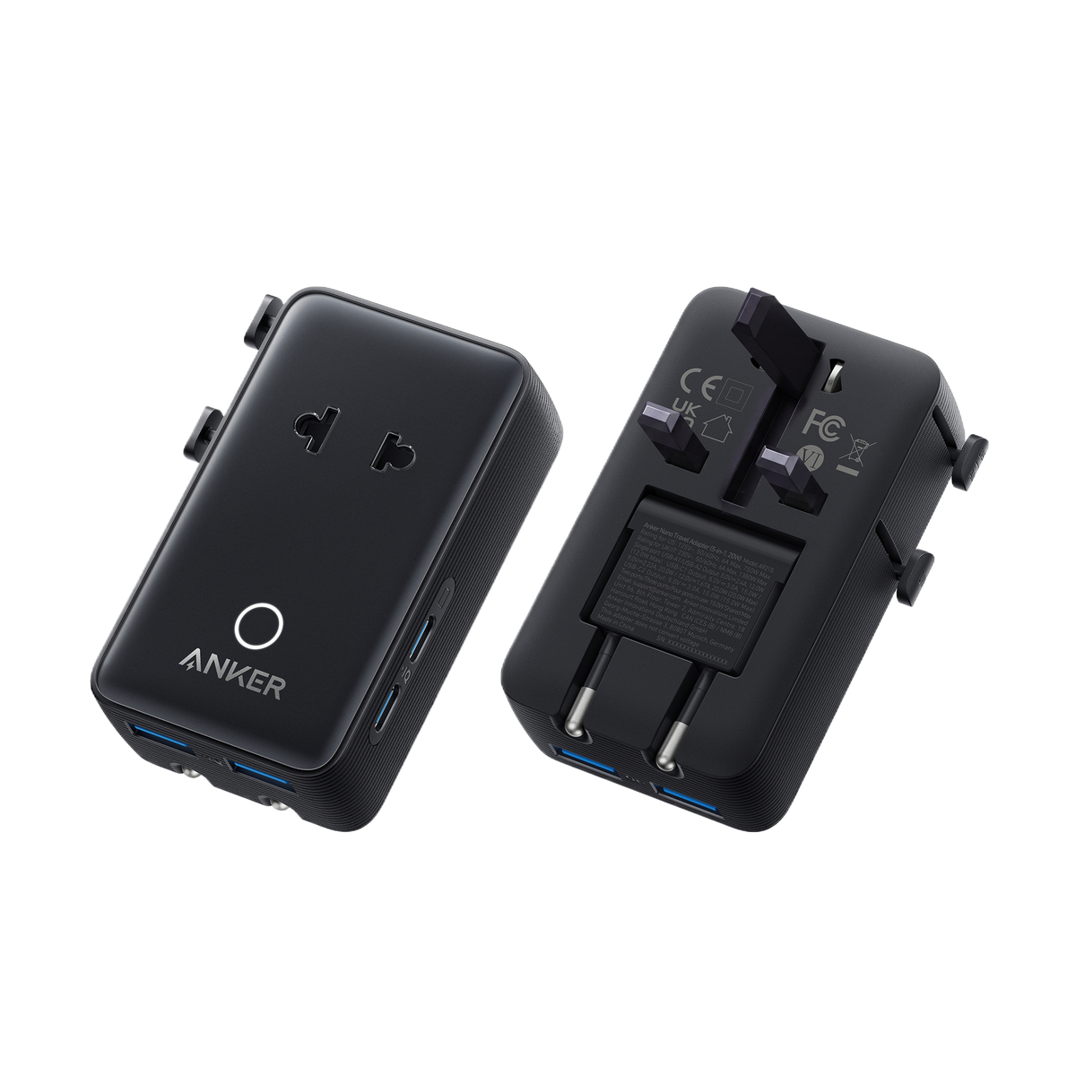 Anker Laptop Power Bank (25K, 165W) + Anker Nano Travel Adapter (5-in-1, 20W)