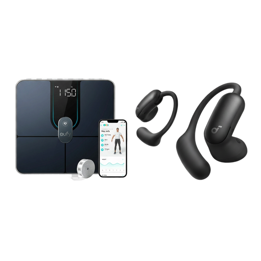 eufy Smart Scale P2 Pro with soundcore AeroFit 2 Pro