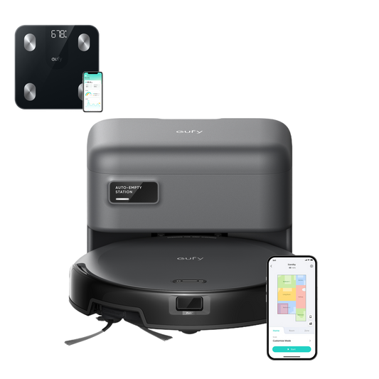 eufy Robot Vacuum C10 with Smart Scale A1 Back