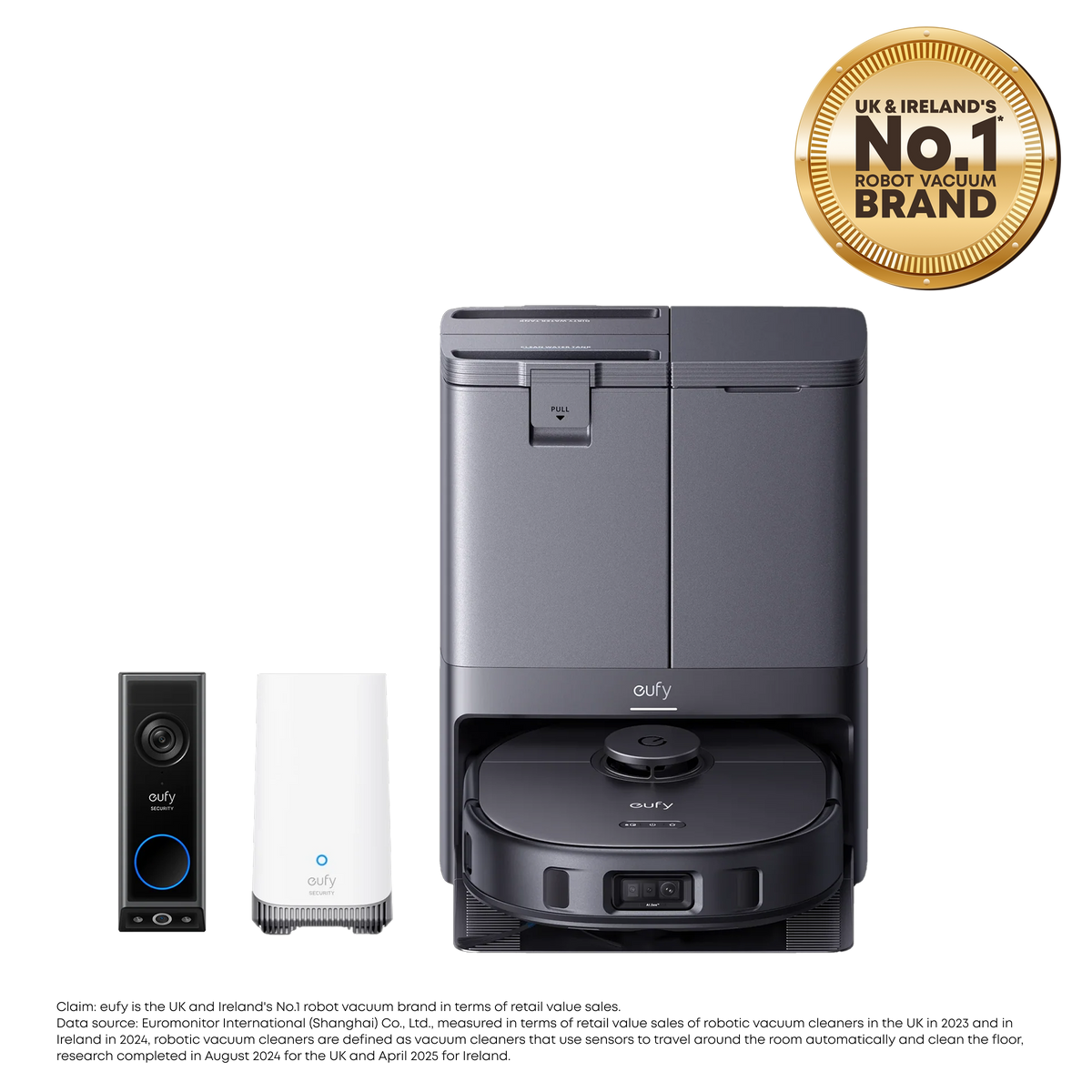 eufy X10 Pro Omni + Video Doorbell E340 + HomeBase S380