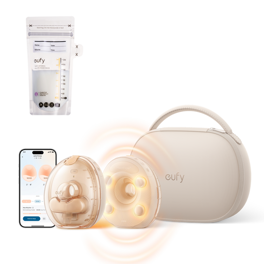 eufy S2 Pro Breast Pump with Milk Bag