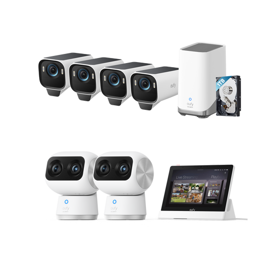 4K Protection Premium Bundle (Outdoor and Indoor, Up to 16 TB Storage, No Monthly Fee)