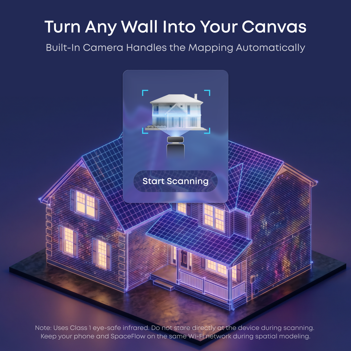 soundcore Nebula SpaceFlow | AI Mapping Projection Accessory for Nebula X1 Pro & X1