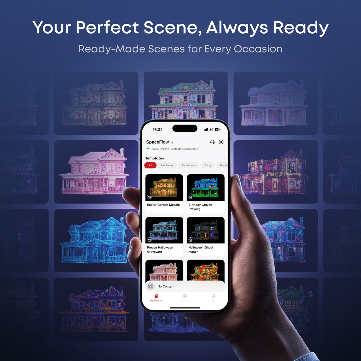 soundcore Nebula SpaceFlow | AI Mapping Projection Accessory for Nebula X1 Pro & X1