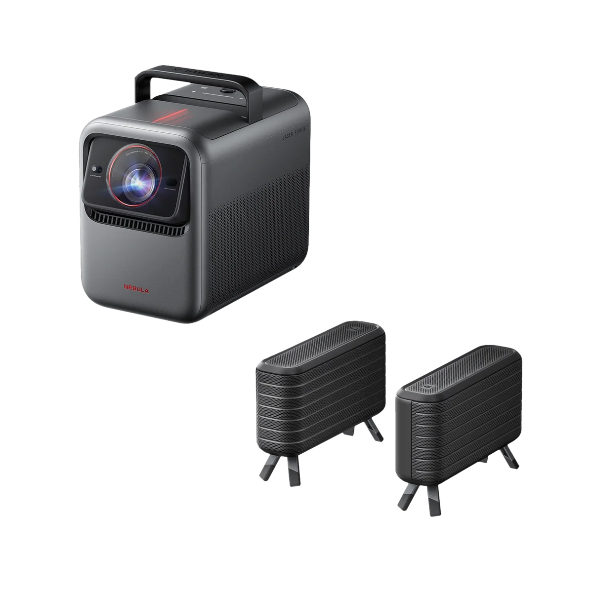 soundcore Nebula X1 | Triple Laser 4K Projector, Portable Home Cinema