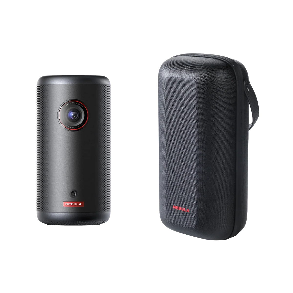 soundcore Nebula Capsule 3 | 1080p Google TV Mini Projector, Built-In Battery