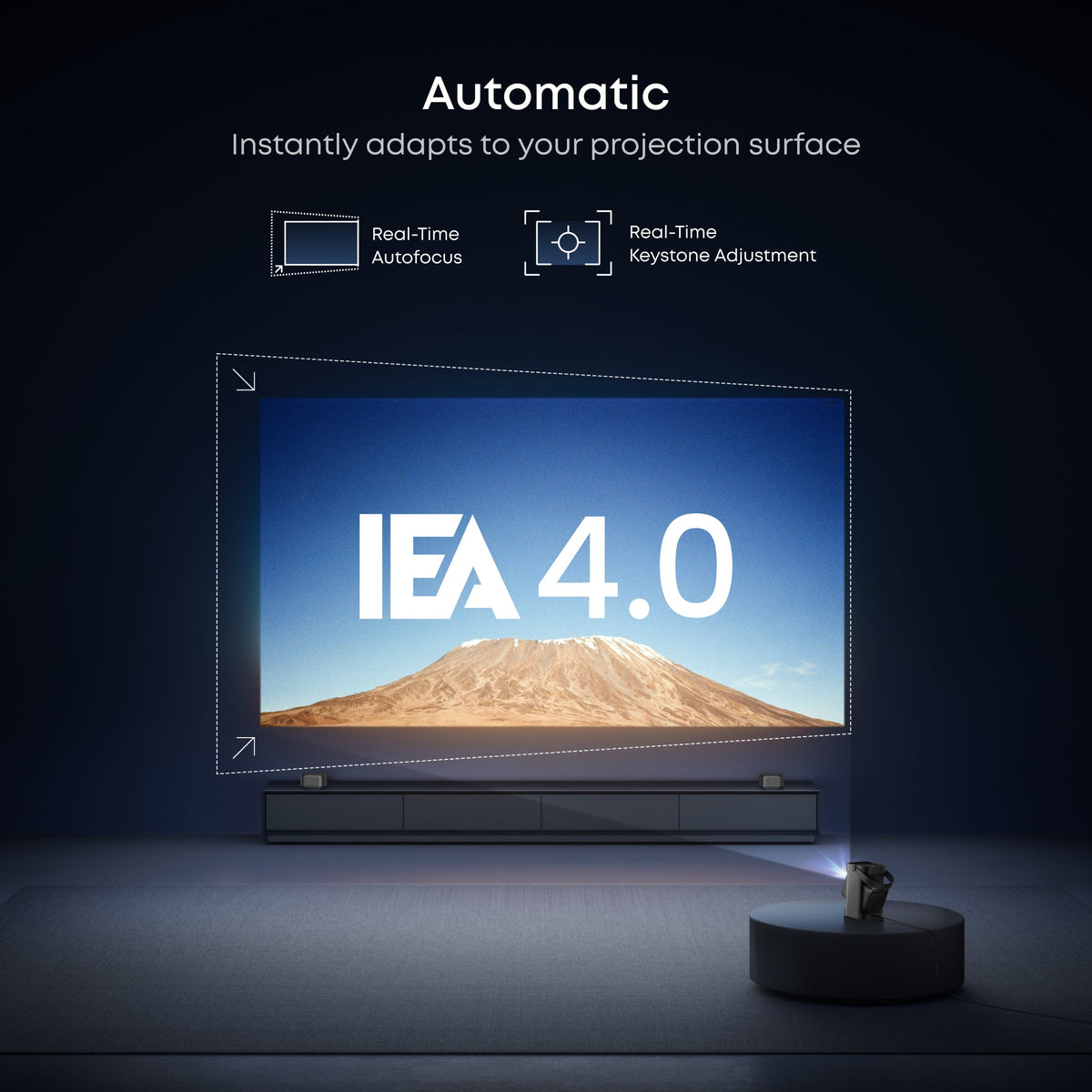 soundcore Nebula P1 | Portable Projector with Detachable Speakers