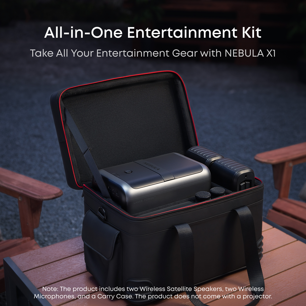 soundcore Nebula X1 Accessory Pack | Ultimate Audio for Movie Nights