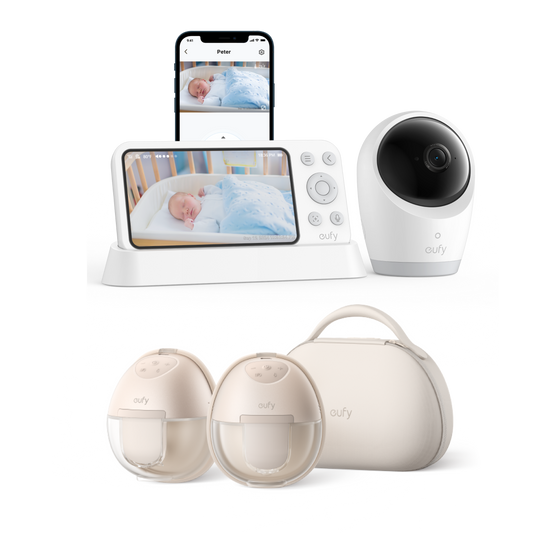 eufy Breast Pump S1 Pro + Baby Monitor E21