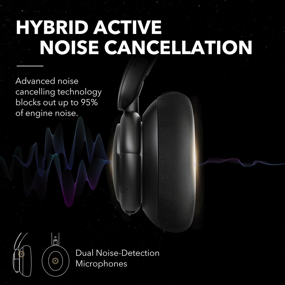 Q30 Headphones - Black ( Refurbished )