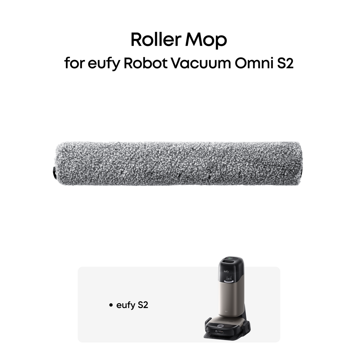 eufy Accessory Roller Mop for eufy Robot Vacuum Omni S2