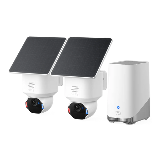 eufy Security SoloCam E42 (2-Cam Kit with HomeBase S380)
