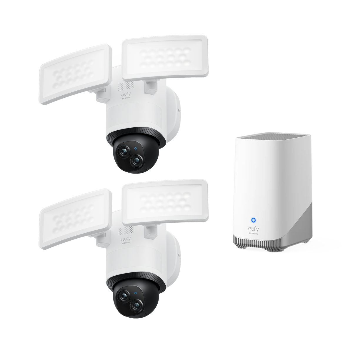 Floodlight Camera E340 (2-Cam Pack) + HomeBase S380