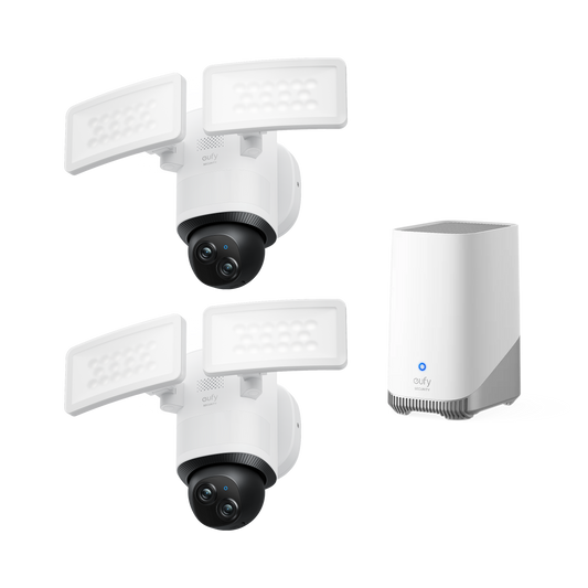 Floodlight Camera E340 (2-Cam Pack) + HomeBase S380