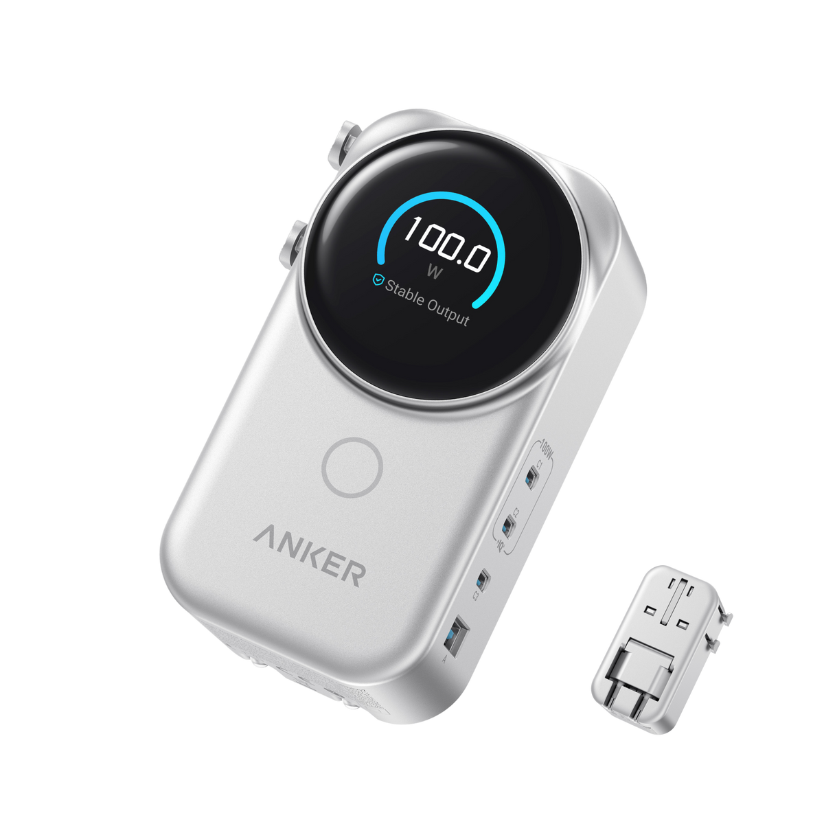 Anker Universal Charger (4-in-1, 100W, Smart Display, 1 - Pack)