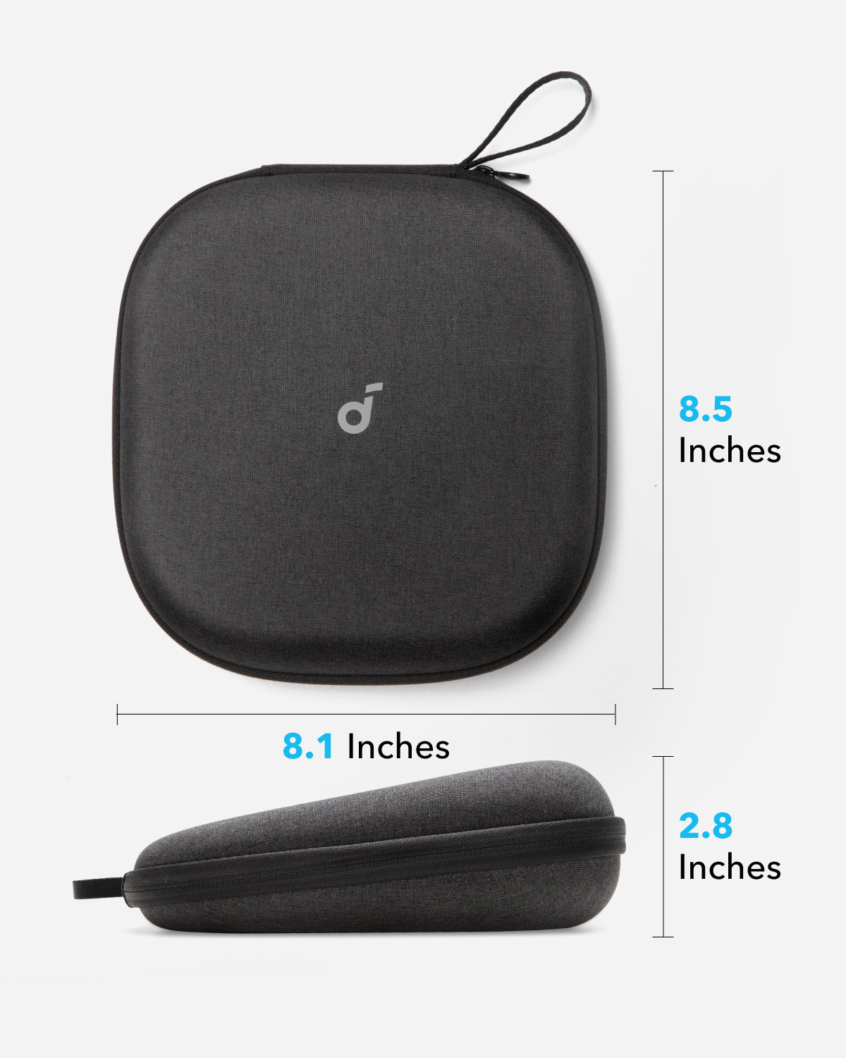 soundcore Over-Ear Headphones Travel Case (Black)