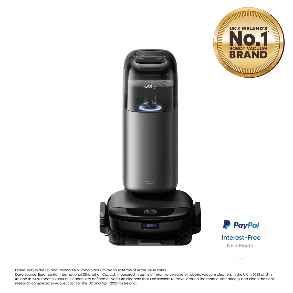 eufy Omni S1 Pro Robot Vacuum & Mop with All-in-One Station