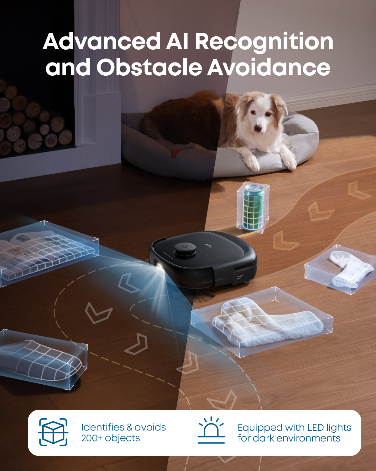 eufy Robot Vacuum Omni E28 with Complete Accessory Kit and cleaning solution