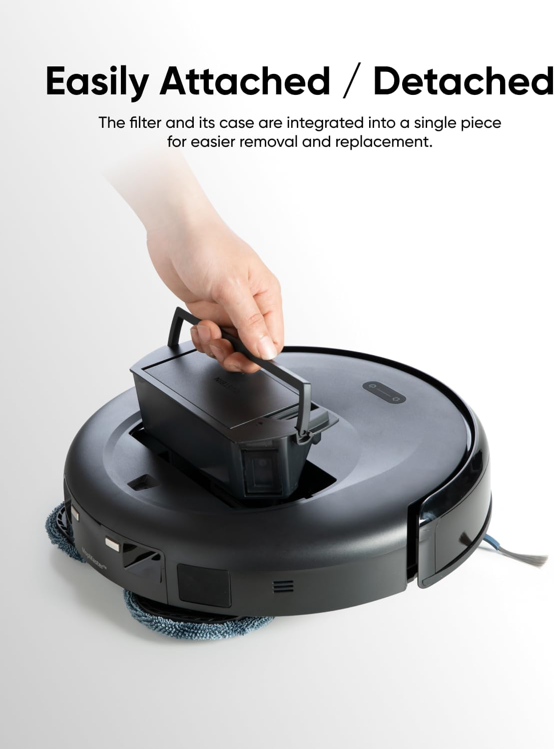 eufy 2 Replacement Washable Filter, Compatible with eufy Omni C20 Robot Vacuum Cleaners