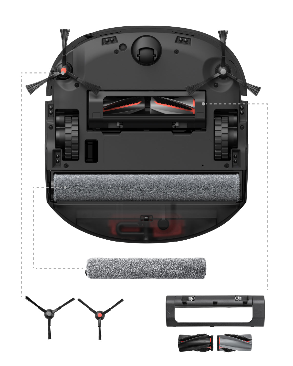 Accessories Package for eufy Robot Vacuum Omni E25/E28
