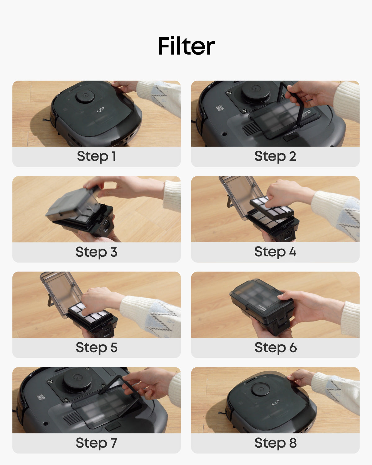 Accessories Package for eufy Robot Vacuum Omni E25/E28