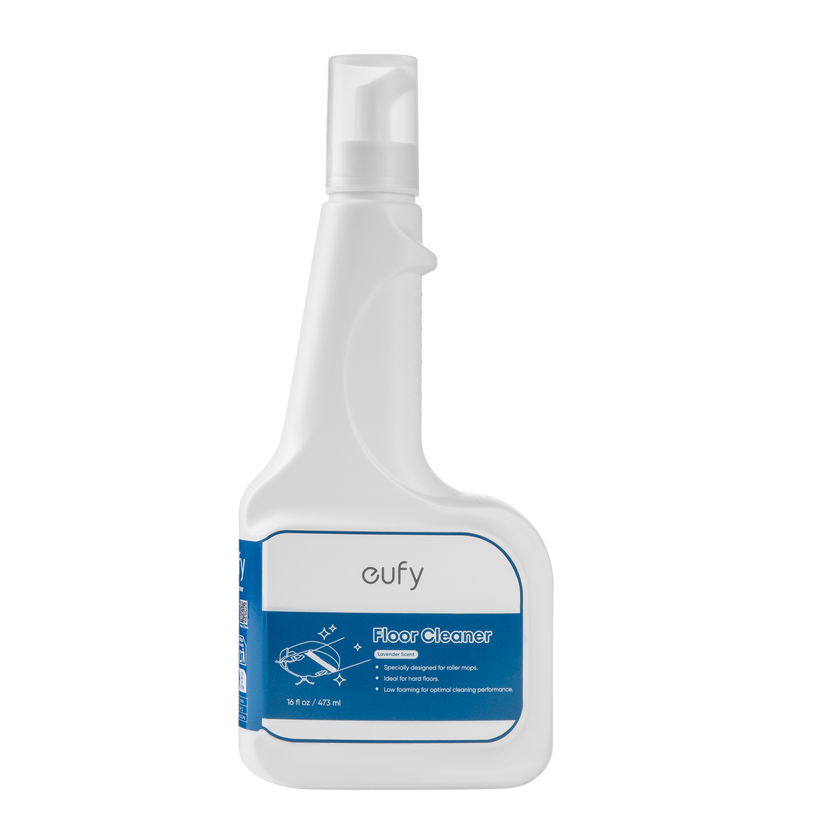 eufy Robovac Floor Cleaning Solution, Ready to Use, 473 ml, Floor Cleaner, Safe, Compatible with E28/X12 pro/C28