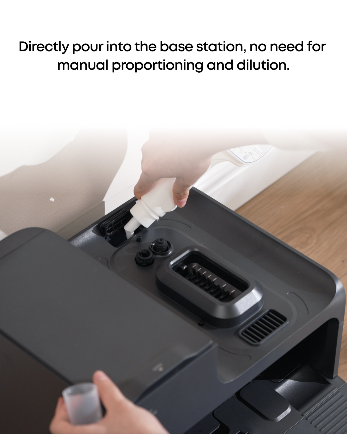 eufy Robovac Floor Cleaning Solution, Ready to Use, 473 ml, Floor Cleaner, Safe, Compatible with E28/X12 pro/C28
