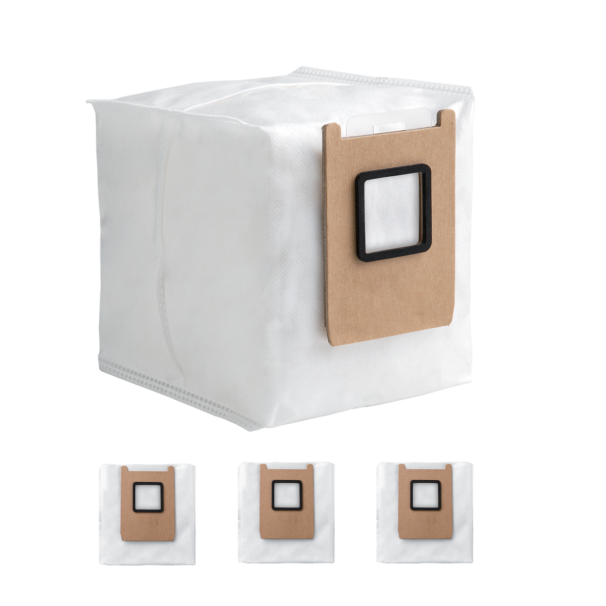 eufy Dust Bag, 3 pieces, 3L, Leak-Proof, Effective Filtration, Safe, Compatible with C28/E25/E28/E20/X12 pro