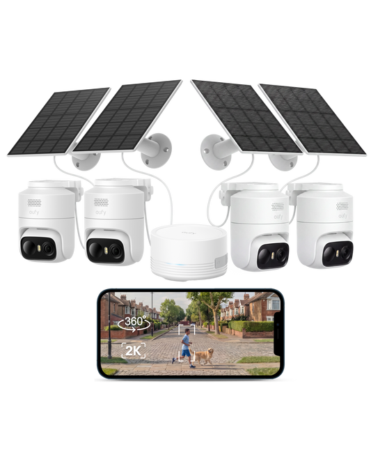eufyCam C37 4 Pack and HomeBase Mini Bundle