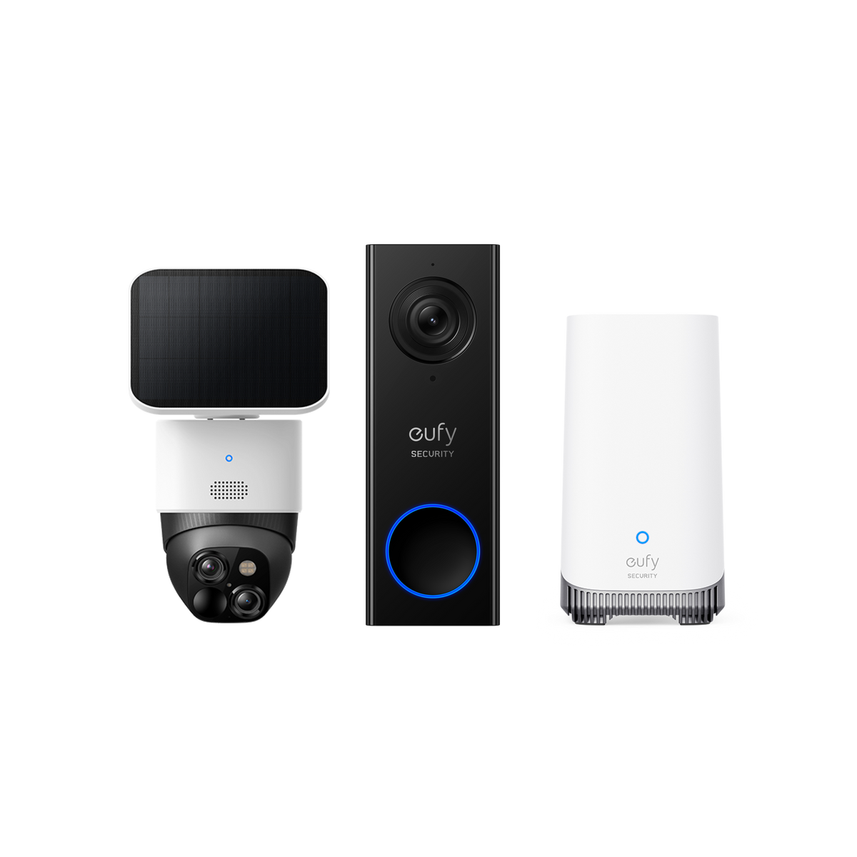 SoloCam S340 + Video Doorbell E340 + HomeBase S380