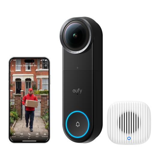 Anker eufy S4 Smart Video Doorbell with Chime 2 (Wired)