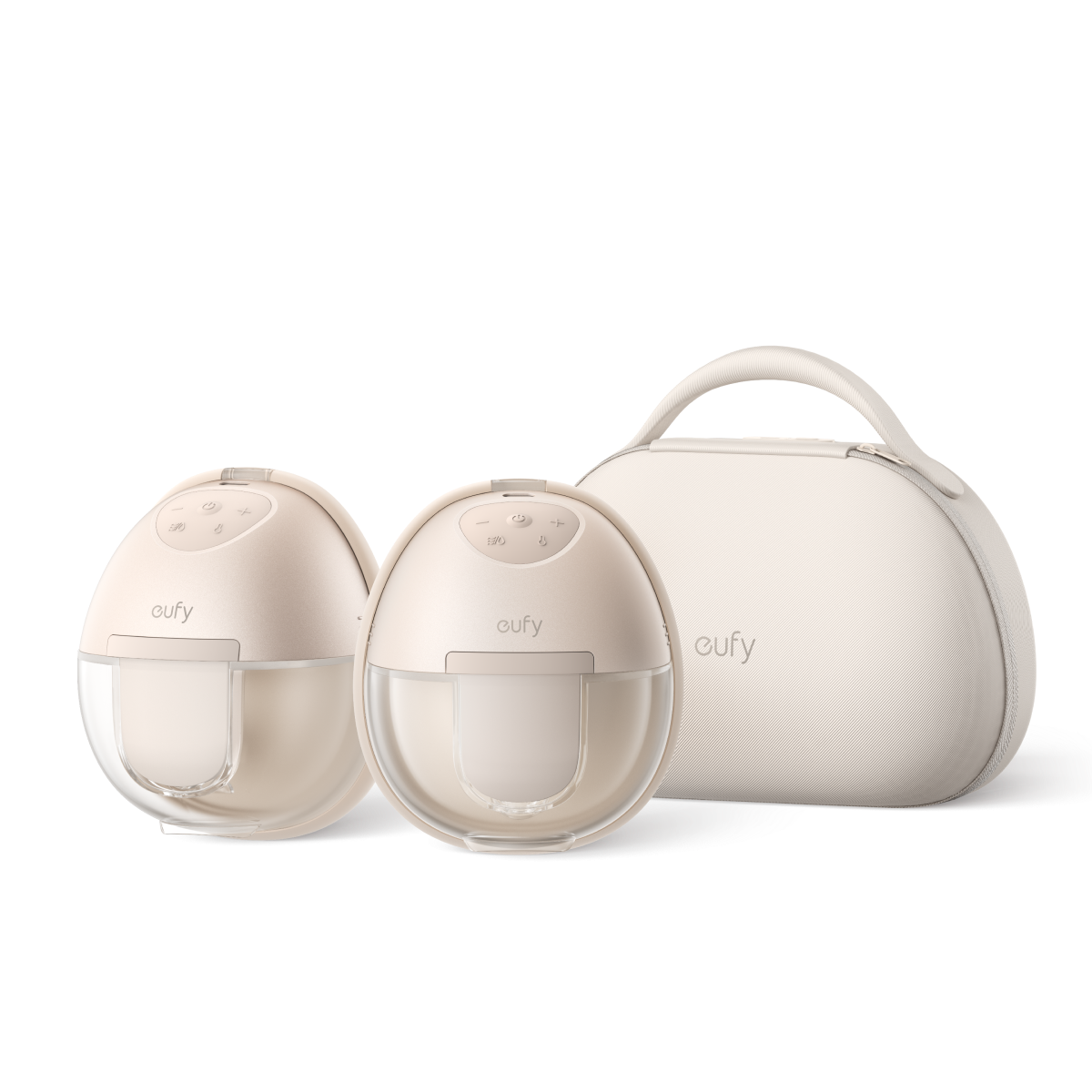 eufy S1 Pro Wearable Heated Electric Breast Pump with Charging Case