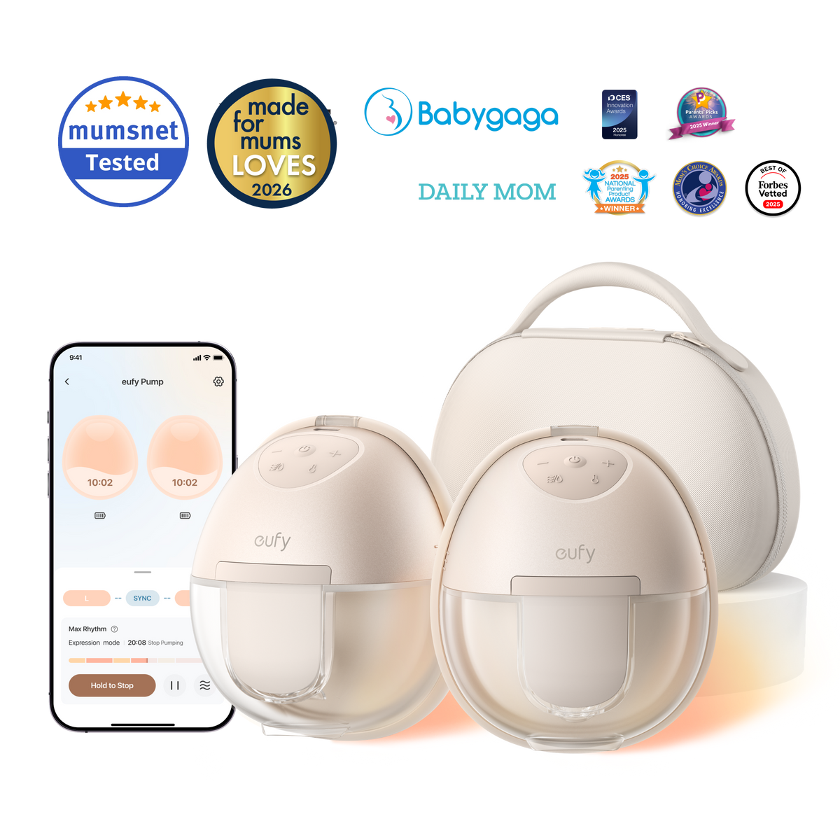 eufy Wearable Breast Pump S1 Pro