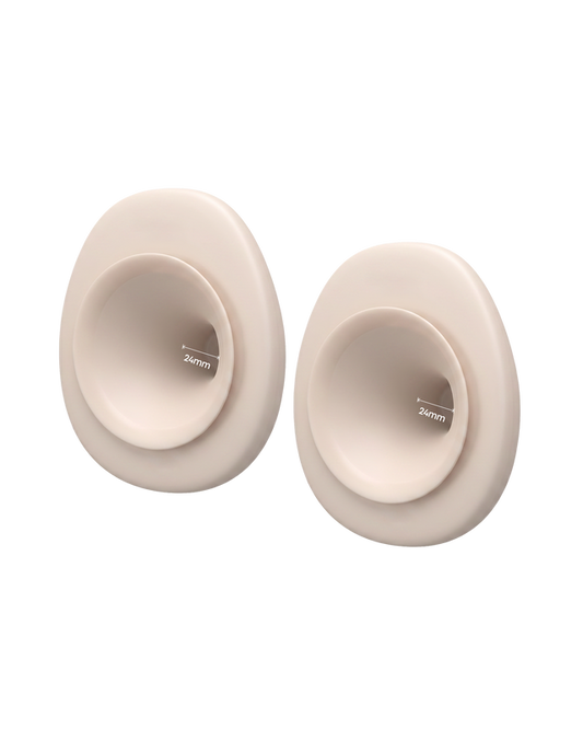 eufy 24 mm Double-Sealed Flange (2-Pack) for Breast Pump E20/S1/S1 Pro