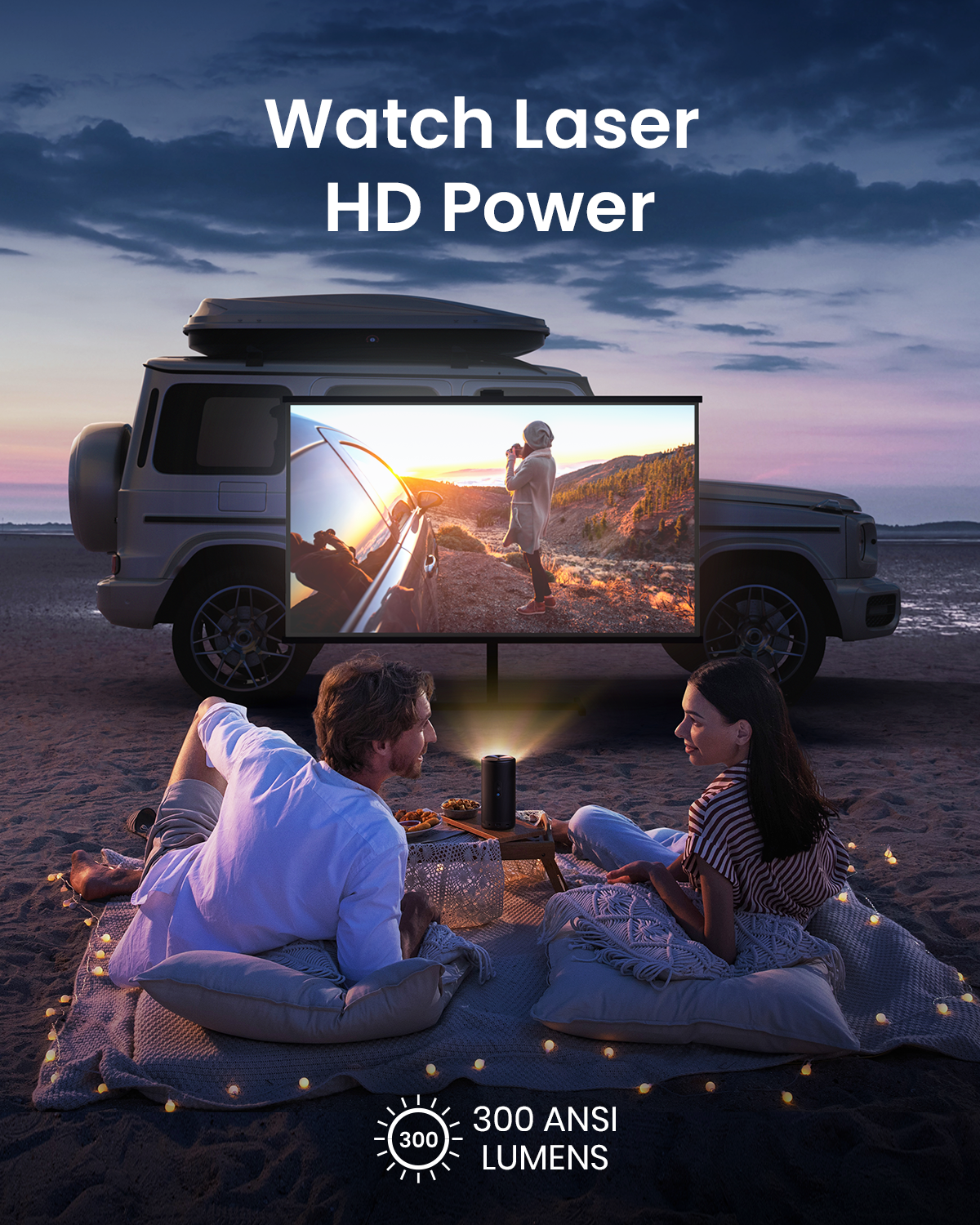 soundcore Nebula Capsule 3 Laser Projector (Refurbished)