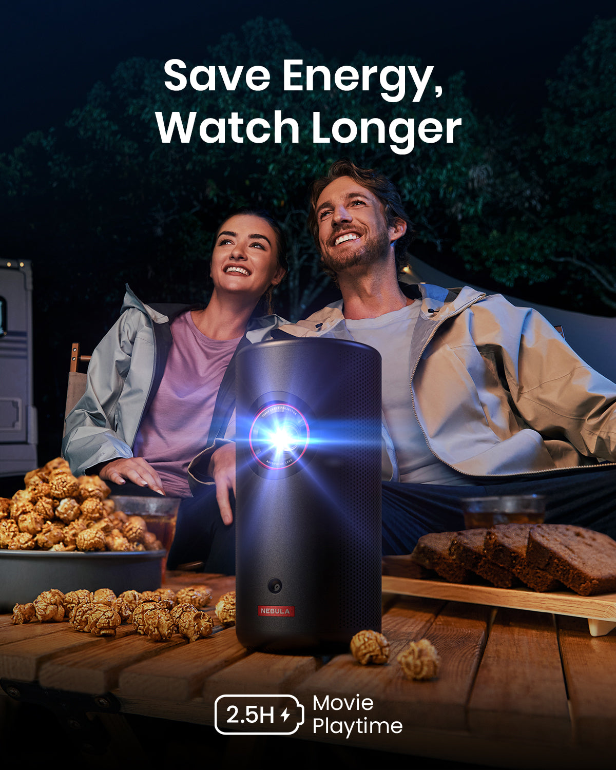 soundcore Nebula Capsule 3 Laser Projector (Refurbished)