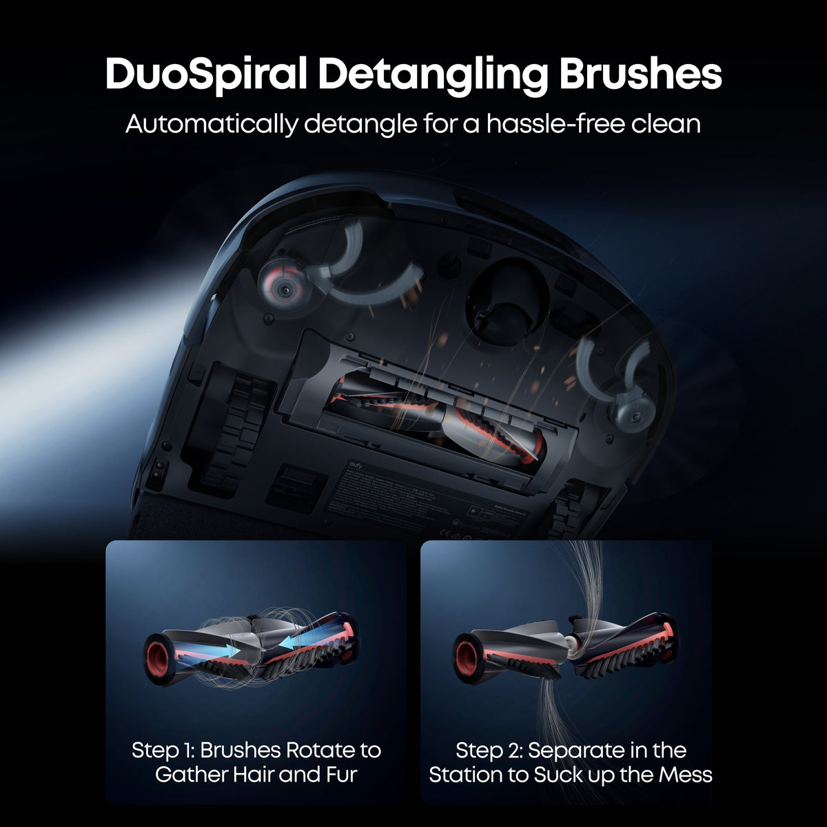 eufy Omni S2 Robot Vacuum and Mop with Replacement Kit and 2 Fragrance Refills
