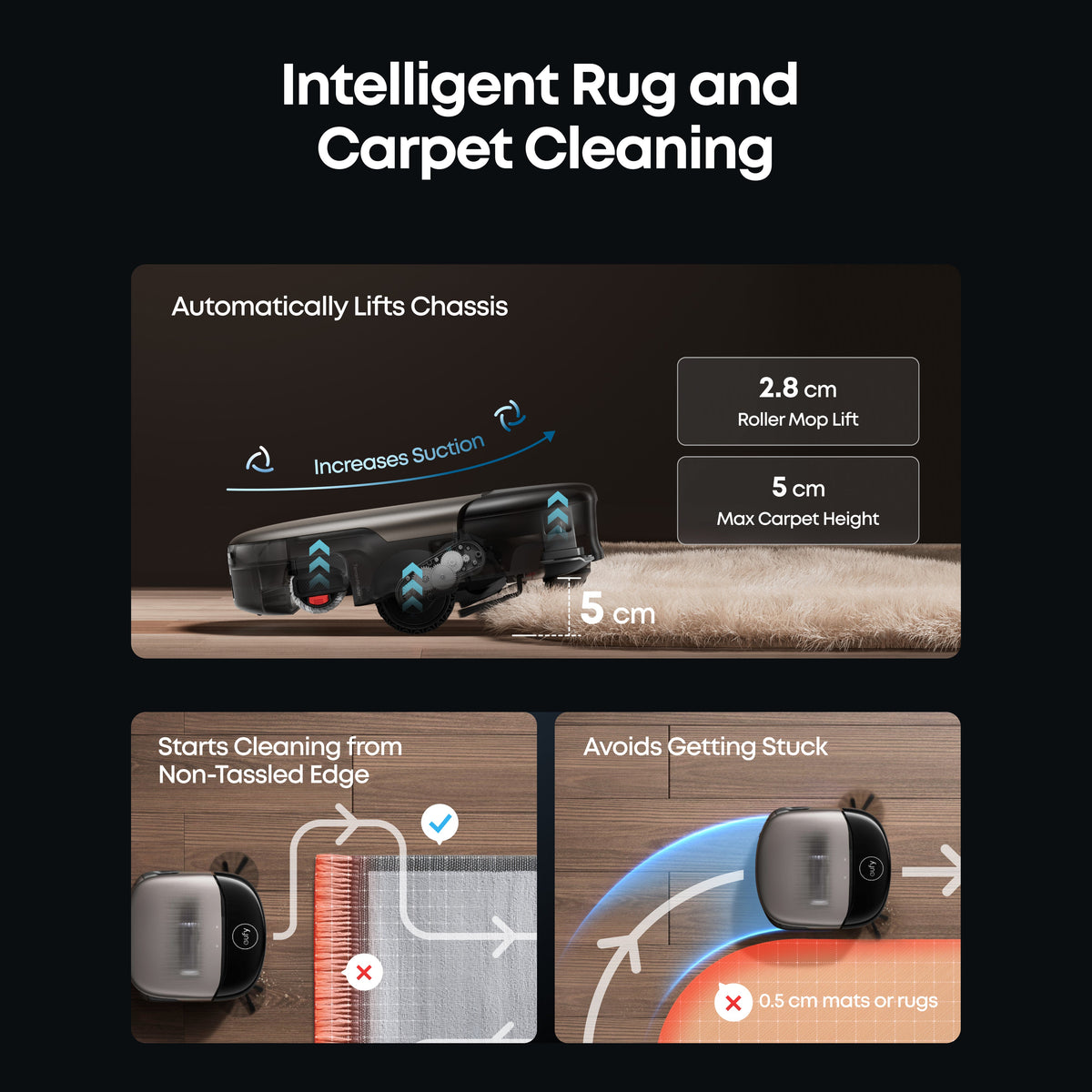 eufy Omni S2 Robot Vacuum & Mop with 3-Scent Fragrance Bundle, 30,000Pa, HydroJet 2.0 Self‑Cleaning Mopping, AI Navigation, All‑in‑One Station