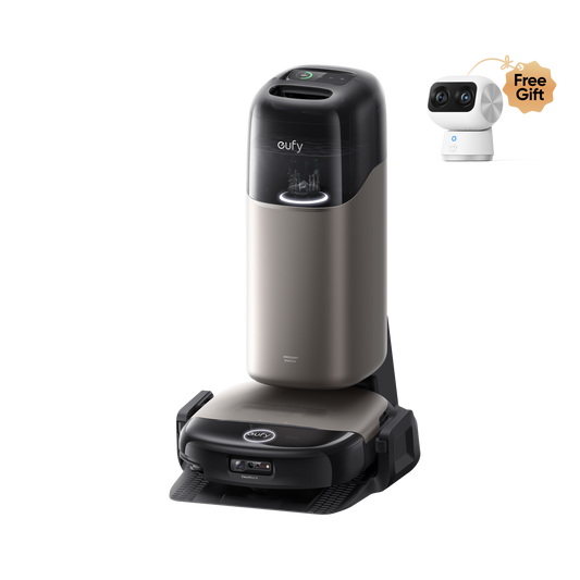 eufy Omni S2 Robot Vacuum and Mop with security camera S350 4K UHD Indoor Camera