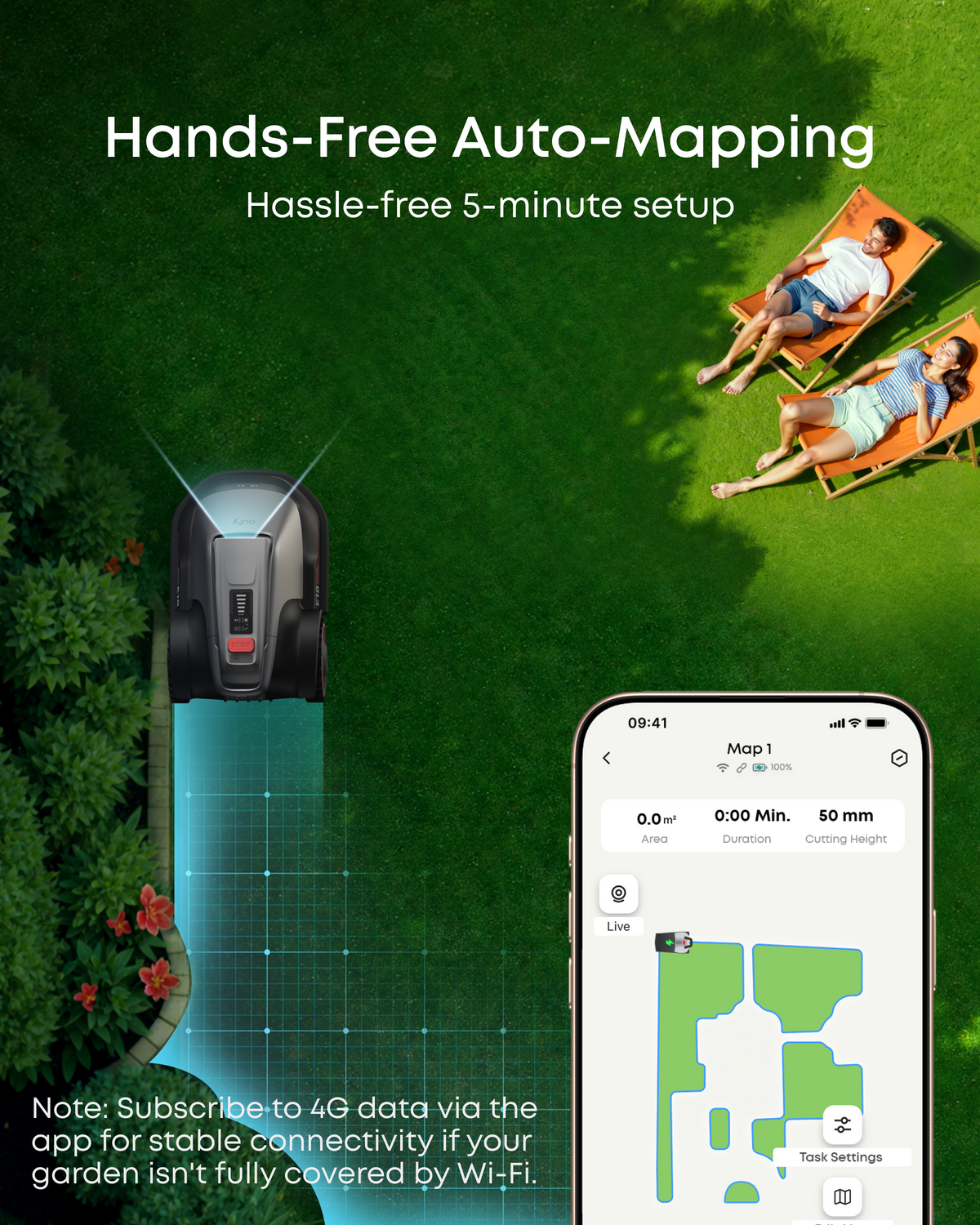 eufy Robot Lawn Mower E18