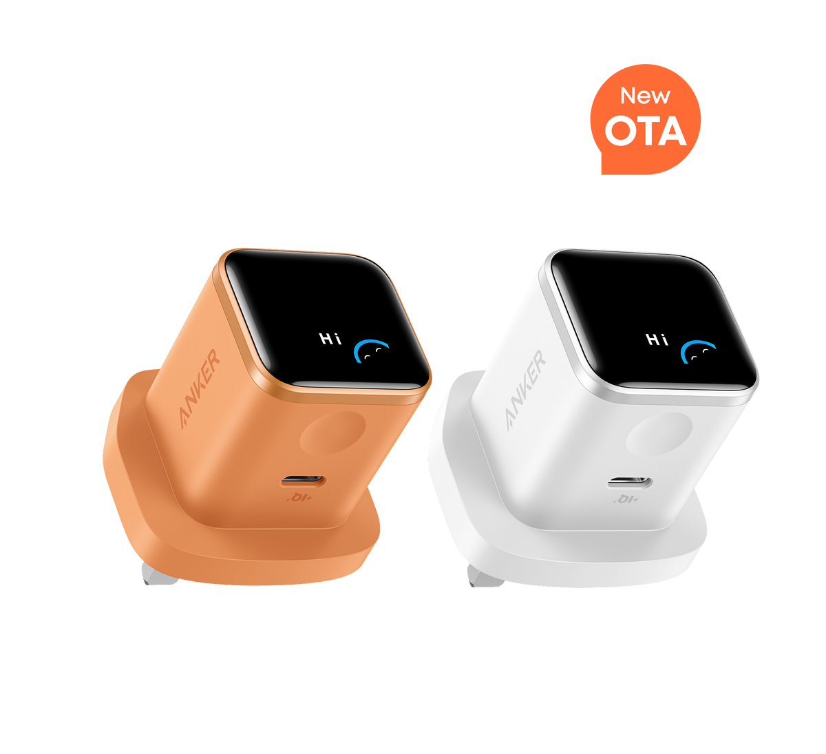 Anker Nano Charger (45W, Smart Display, 2-Pack)