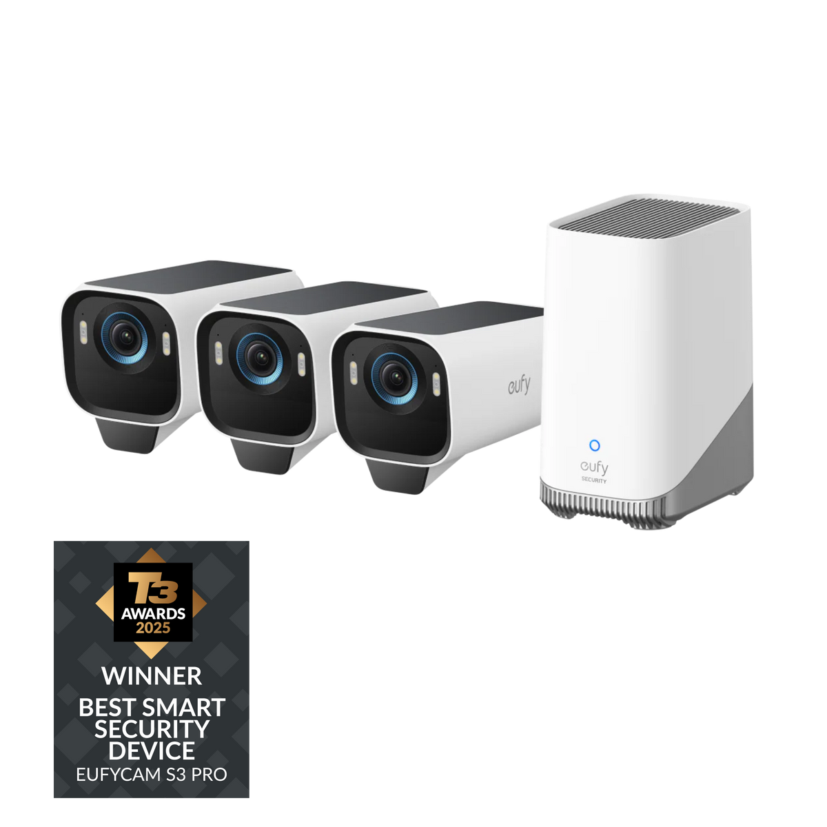 eufyCam S3 Pro 3-Cam Kit